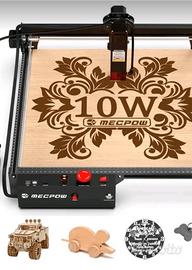 mecpow 10w laser cut engraver + griglia acmer