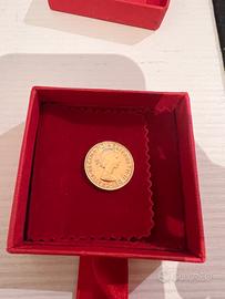 Sterlina Oro Elisabetta Fiocco 1967,