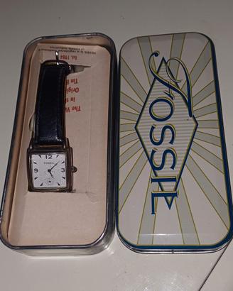 orologio Fossil con scatola metallica originale 