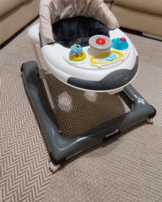 girello primi passi con vassoio e giochi 