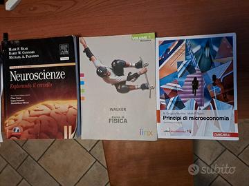 libri università microeconomia e corso di fisica