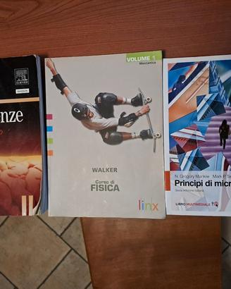 libri università microeconomia e corso di fisica