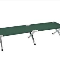 sacco a pelo con lettino da campeggio