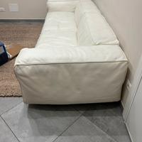 Divano in  pelle Edra