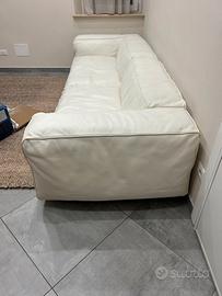 Divano in  pelle Edra