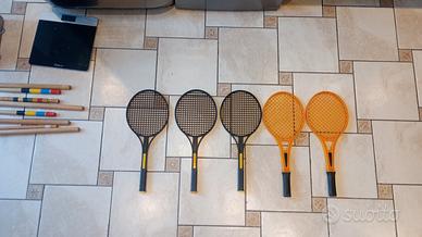 5 racchette da spiaggia