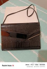 Borsa vintage in bakelite nera