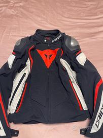 Giacca Moto Dainese Dyno Tex con Gobba - Taglia 54