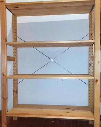 Scaffale Ivar Ikea - legno pino massiccio