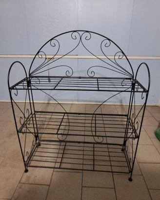 mobiletto ferro battuto