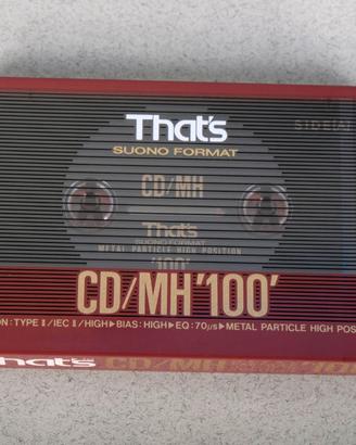 Audio cassetta That's CDMH100