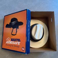 Cap Casco equitazione Resistol ridesafe L western