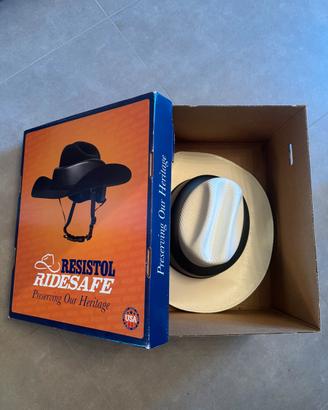 Cap Casco equitazione Resistol ridesafe L western