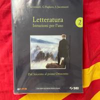 Libro letteratura italiana