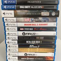 Giochi vari ps4/ps5
