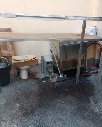 tavolo acciaio inox professionale 