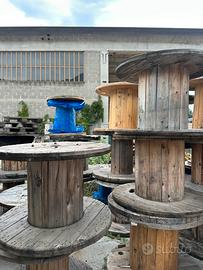 Bobine di legno di piccole dimensioni