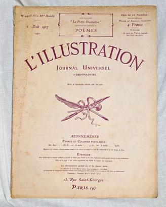 L'Illustration Magazine Journal Universel France
