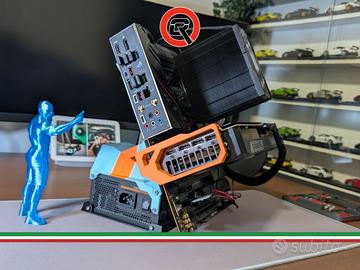 PC case aperto personalizzabile