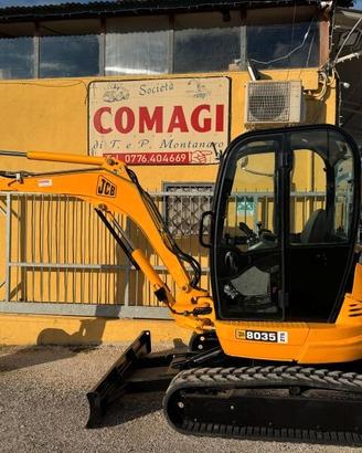 MINIESCAVATORE JCB 8035 ZTS GIROSAGOMA