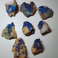 Set azzurrite e malachite 