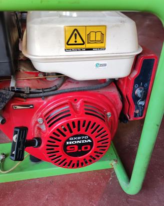 generatore honda gx270 con scheda avv. automatico