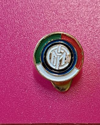Rarità Spilla vintage Inter FC piedino tricolore