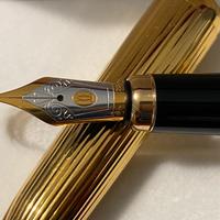 Stupenda stilografica in oro Cartier vintage