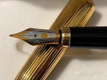 Stupenda stilografica in oro Cartier vintage