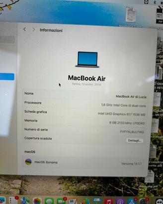 MacBook air i5-dual core