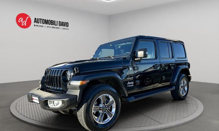 JEEP Wrangler Unlimited 2.0 Turbo Sahara HARD TO
