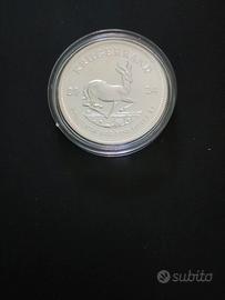Moneta argento Sudafrica 2024 krugerrand 1 oz