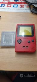 Nintendo Game boy poket red 1996+giovo Rats! 1998