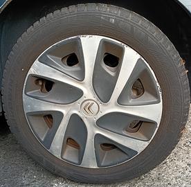 GOMME COMPLETE DI CERCHI IN LEGA 1195/55 R16 CITRO