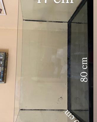 Acquario con accessori