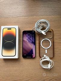 iPhone 14 Pro 256 GB Oro – Batteria 100%