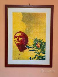 Serigrafia Firmata Numerata Ugo Nespolo 12/150 