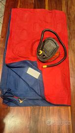 materassino da campeggio con pompa