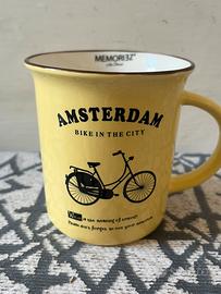 Tazza Souvenir Amsterdam "Bike in the City"