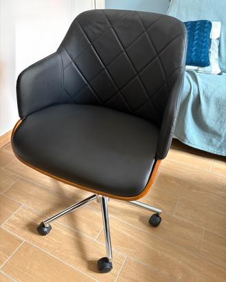 Poltrona ufficio ecopelle