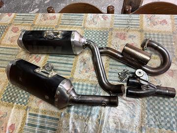 scarico completo HPM spark per honda crf 250 14 17