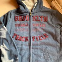 Felpa ragazzo con pelo taglia XS