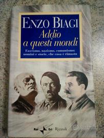 Libro ADDIO A QUESTI MONDI di Enzo Biagi - usato