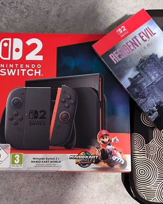 Nintendo Switch2+ S2 PRO controller+RERequiem+case