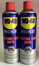 Pulitore freni wd40; da 500 ml 2 confezioni