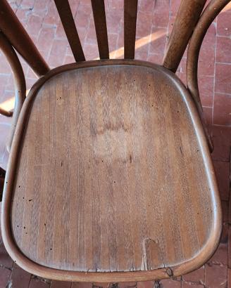 6 sedie in legno