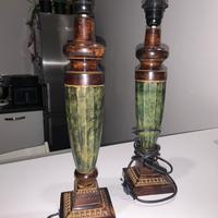 Coppia 2 Lampade Vintage/Retró