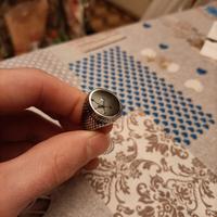 Anello nero opaco