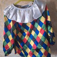 costume carnevale arlecchino (bimbo 6-8 anni)