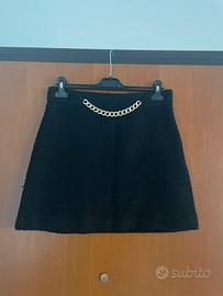 Minigonna nera Mango